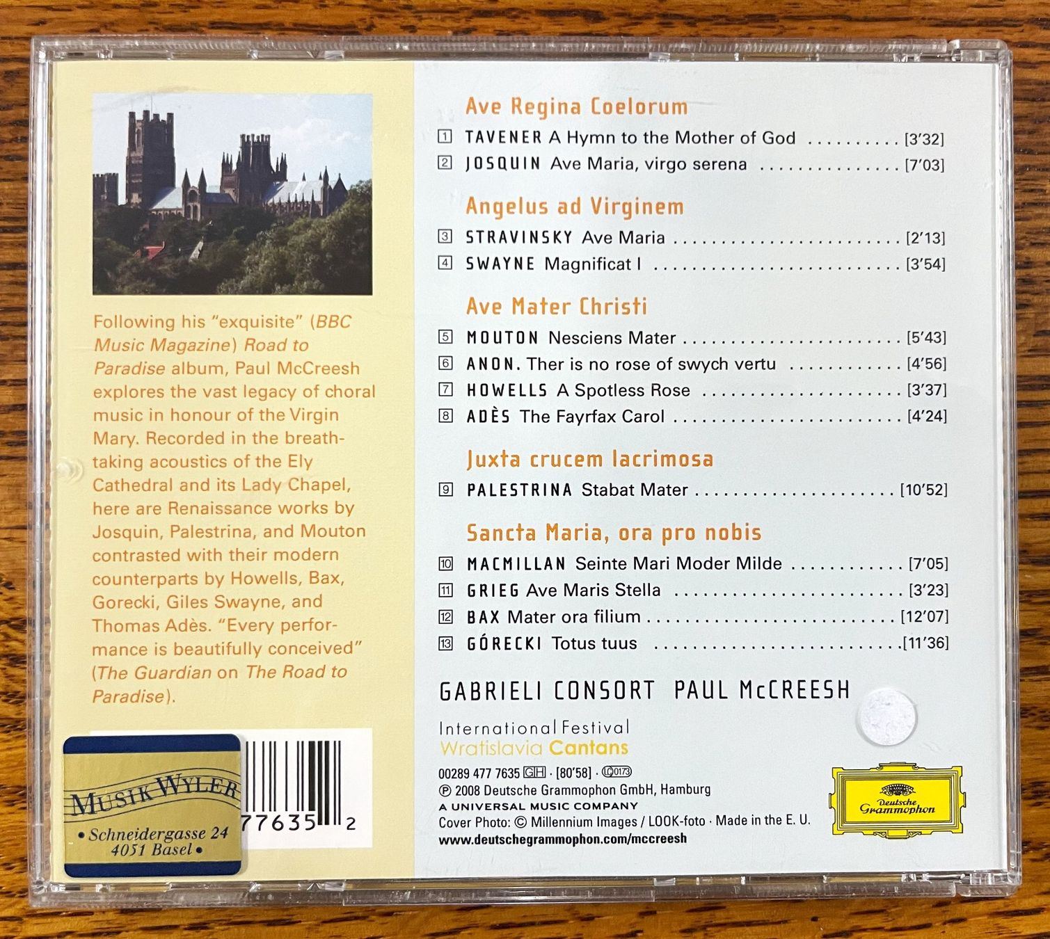 CD: A Spotless Rose - Gabrieli Consort, Mccreesh,Paul Mccreesg – Usato da Oftringen venduto da Vucki 1