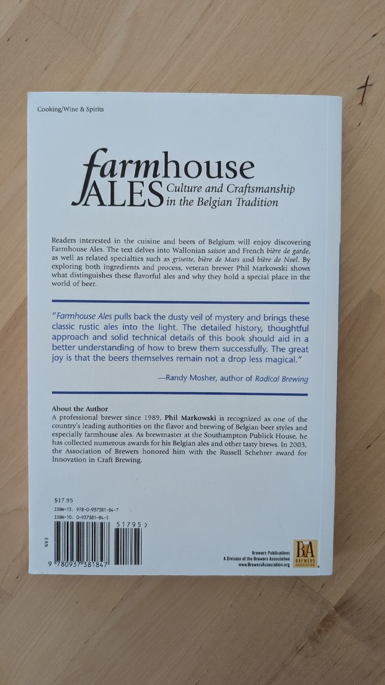 Libri: farmhouse ales - phil markowski – Nuovo (secondo la descrizione) da Bassersdorf venduto da andy_szabo 1