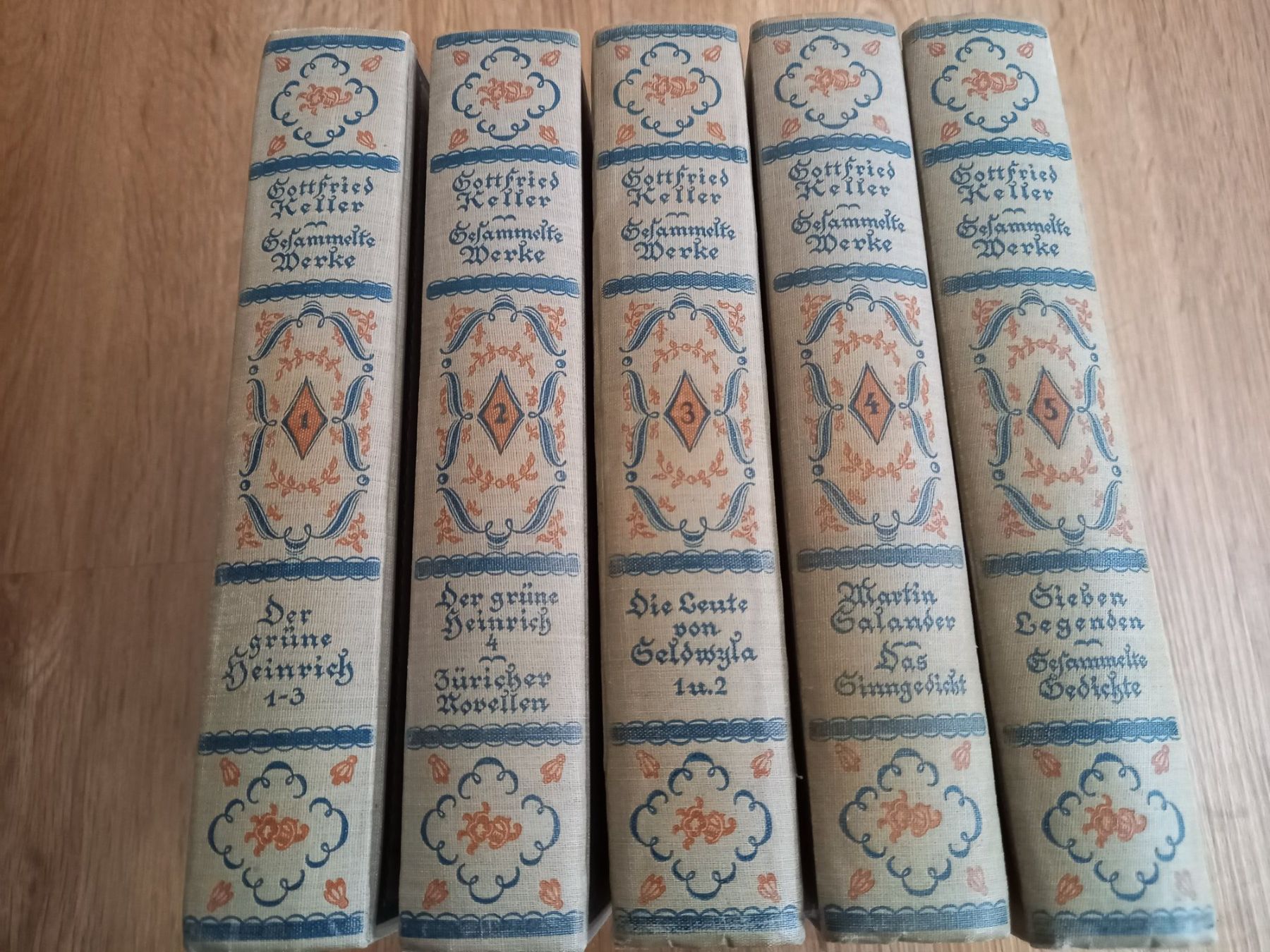 Libri: Bücher Gottfried Keller gsammelte Werke – Usato da Thierachern venduto da Gari76