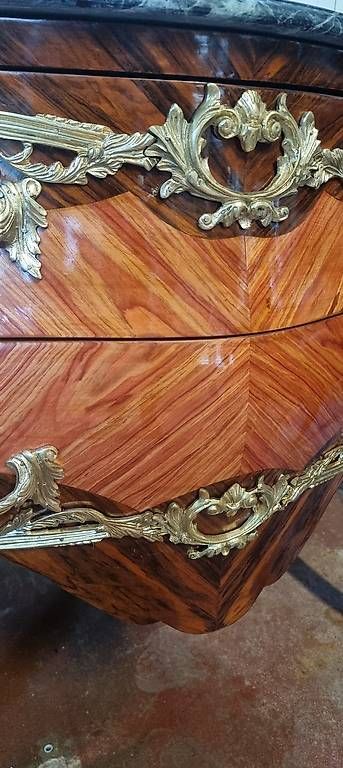 Cassettiere: Prunk Kommode, Bronze und Marmor, Barock – Usato da Kaufdorf venduto da Nati-Nati 3