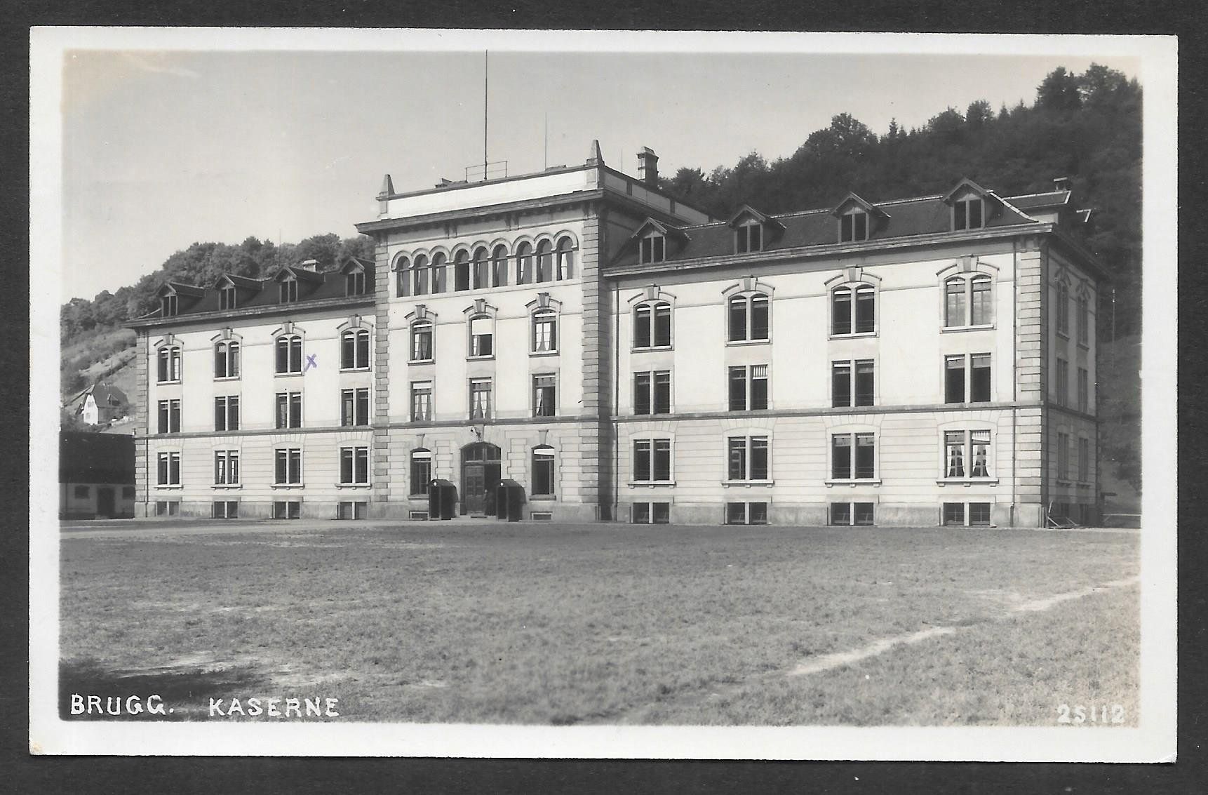 Cartes postales: Brugg Kaserne mit do. Militärstempel – D'occasion à Olten par clotaldi