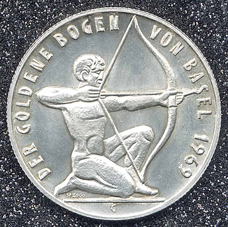 Medaillen: Medaille CH Silber "1969" – Gebraucht aus Zug von BAMBI51