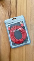Câble USB vers Lightning, rouge 2m
