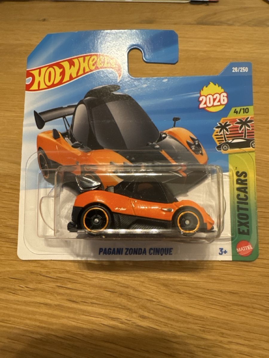 Hot Wheels Modellini d'auto: Hot Wheels / Pagani Zonda Cinque – Nuovo e nell'imballaggio originale da Emmen venduto da ChristianO8