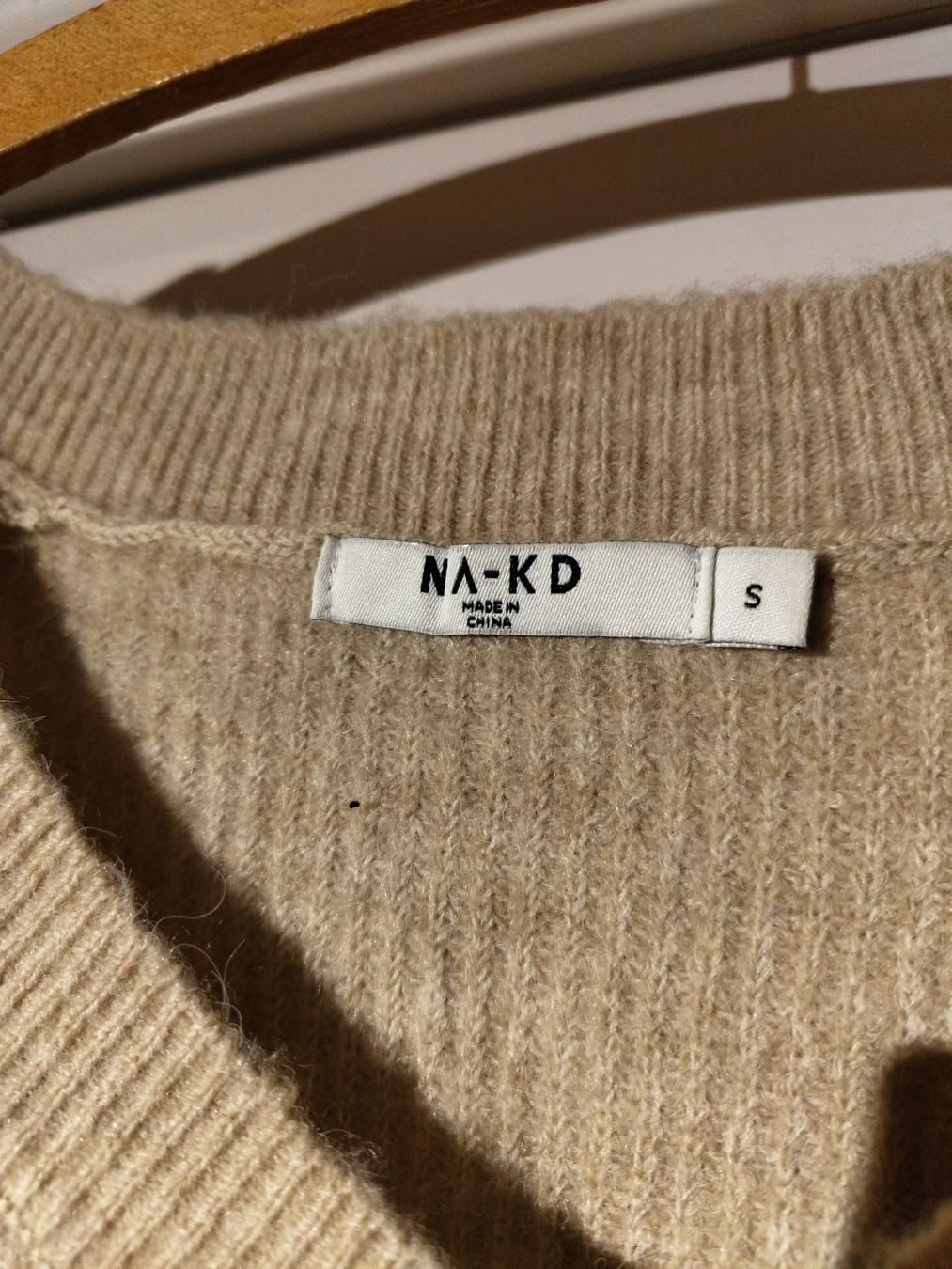 Na-kd Pullover & Sweatshirts: Beiget Strickpullover in Grösse S – Gebraucht aus Rheinau von miriam_j 2