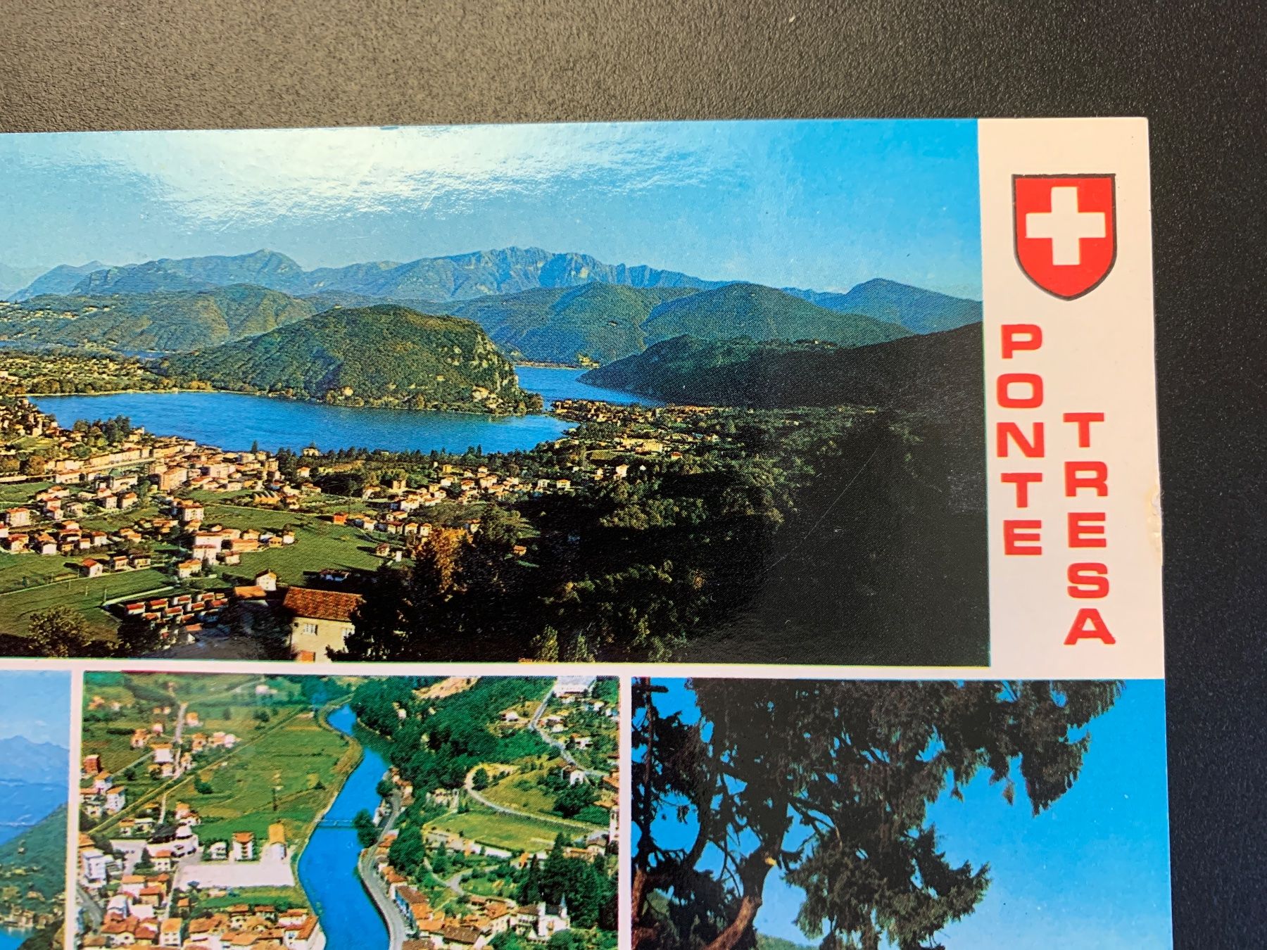 Cartoline postali: Alte Farb-Postkarte von Ponte Tresa – Usato da Erlenbach ZH venduto da Ritschly 1