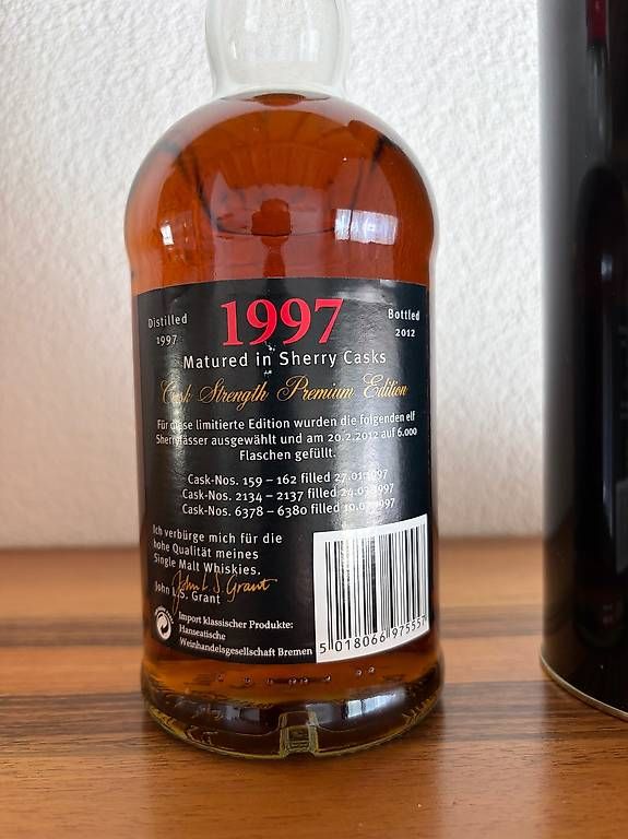 Glenfarclas Bevande alcoliche: Whisky Glenfarclas 1997 – Usato da Bad Ragaz venduto da zorro70 2