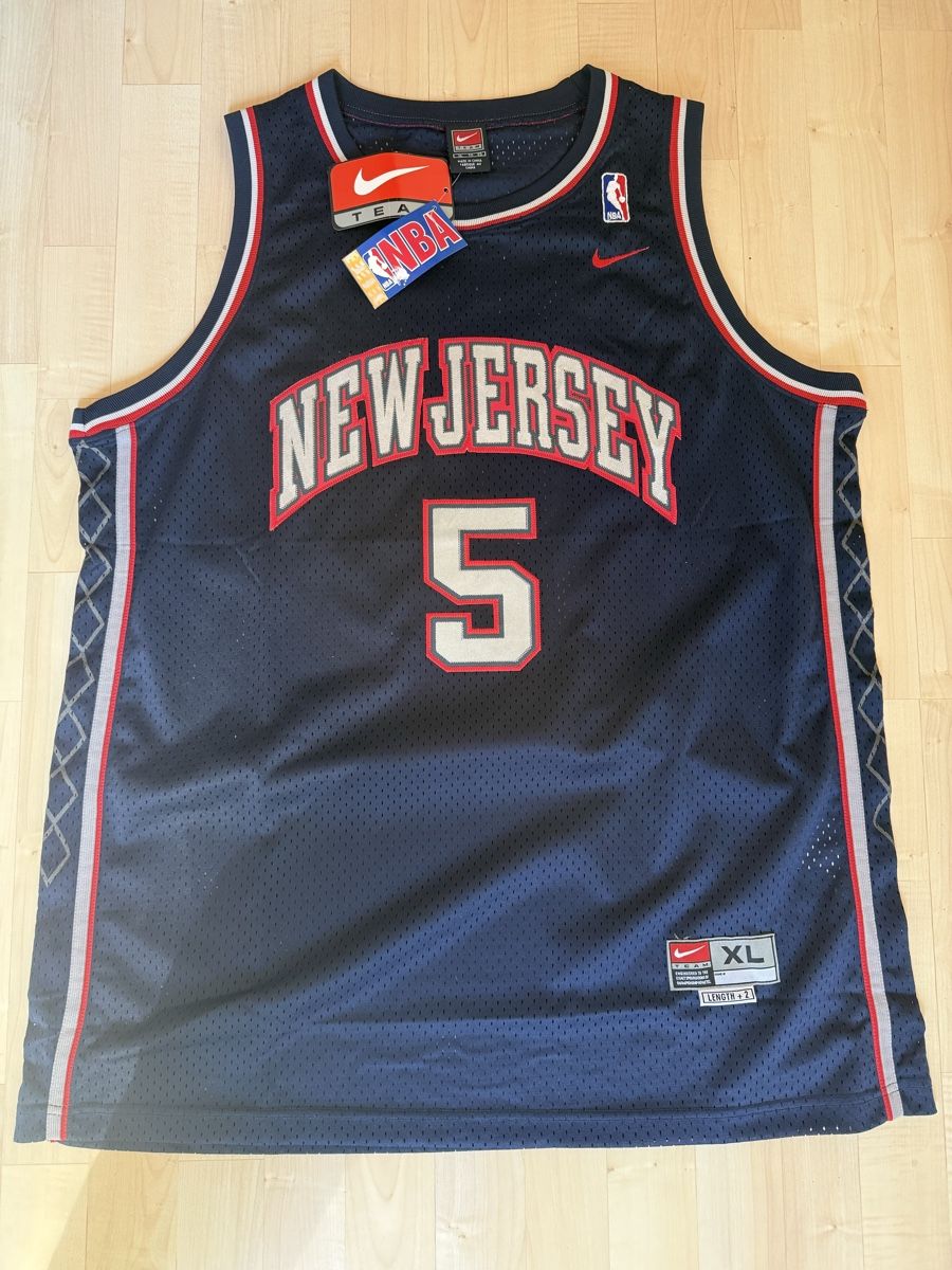 Nike Canottiere & Pantaloni: Jason Kidd New Jersey Nets Swingman Jersey – Nuovo (secondo la descrizione) da La Chaux-de-Fonds venduto da dle_ppj6