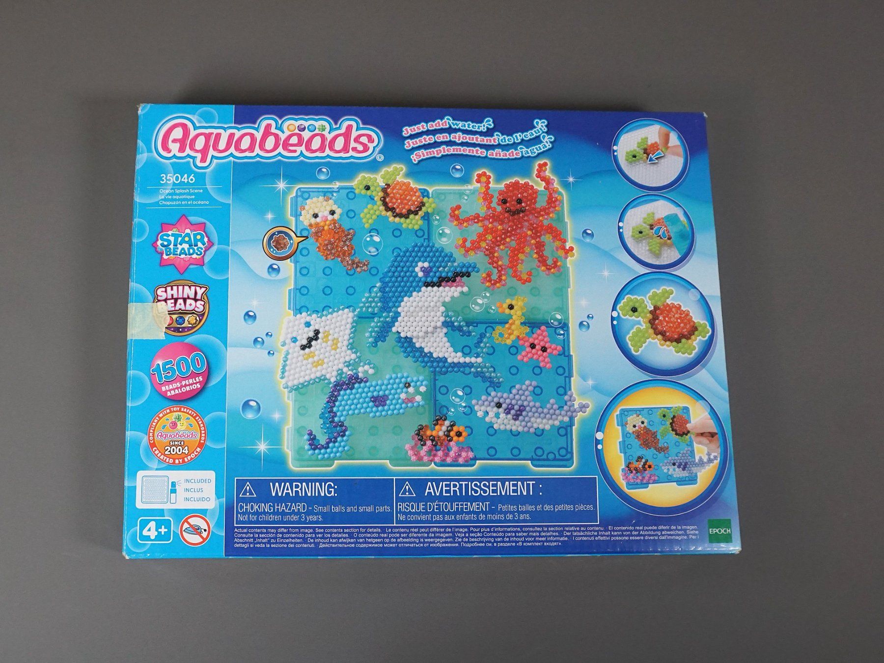 Aquabeads Bastelsets: Aquabeads Ocean Splash Scene – Gebraucht aus Pratteln von Restwert_Pratteln