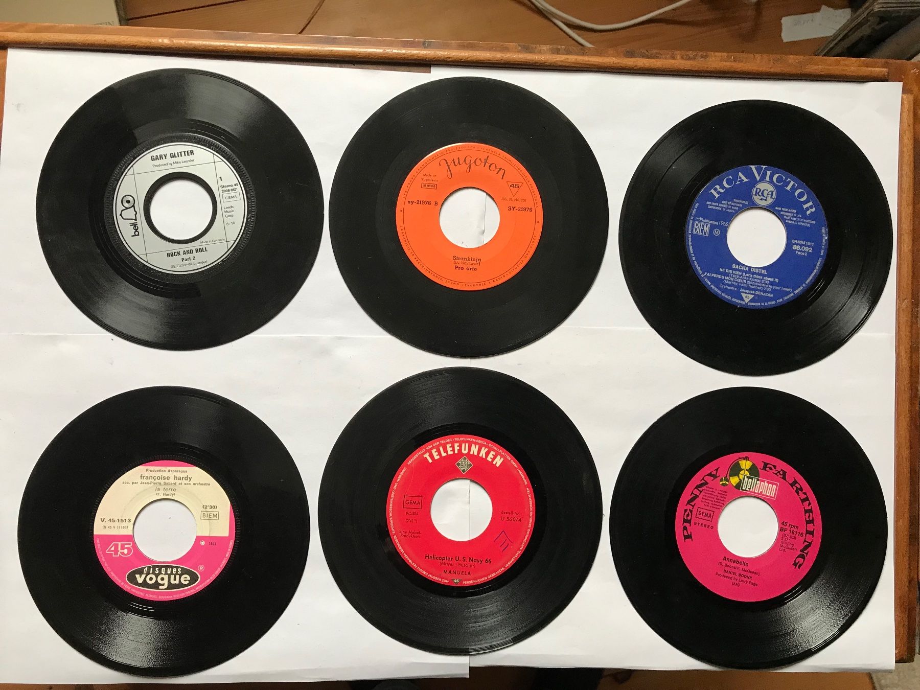 Dischi in vinile: single set nr. 9, verschiedene interpreten – Usato da liestal venduto da makai05