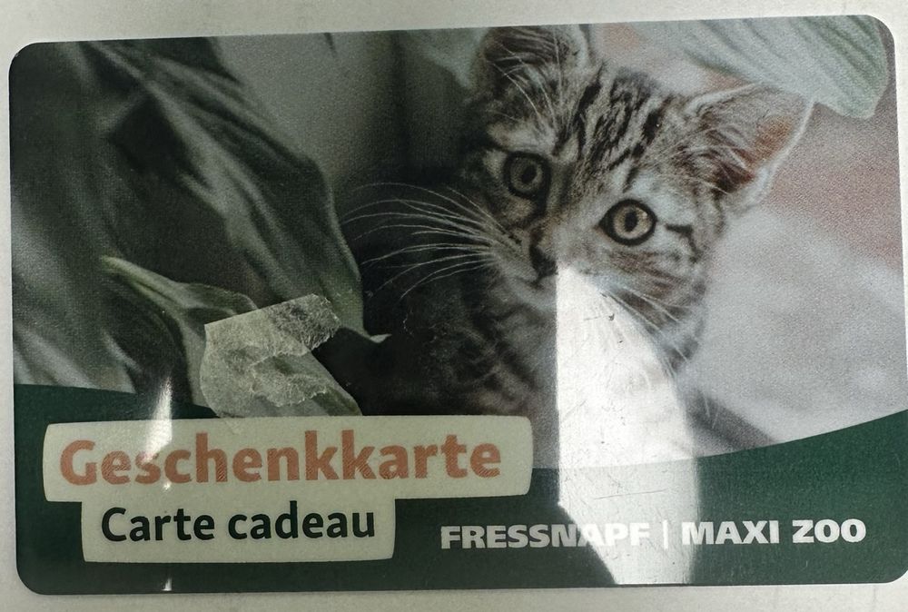 100-fressnapf-gutschein-20-geschenkt-kaufen-auf-ricardo