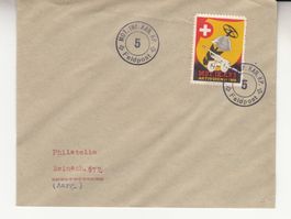 Artillerie Wi 57 auf Brief