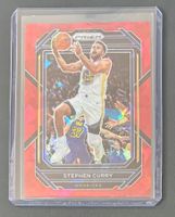 NBA Stephen Curry 2022 Panini Red Ice Prizm Parallel Card