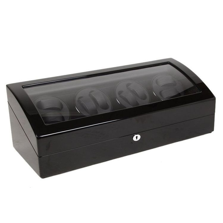 Safewinder SmoothX 8 CARBON Uhrenbeweger - Safe Mit 8 Plätzen & LED-Beleuchtung