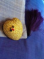 Vintage Hollywood Herz Brosche, 80er Jahre