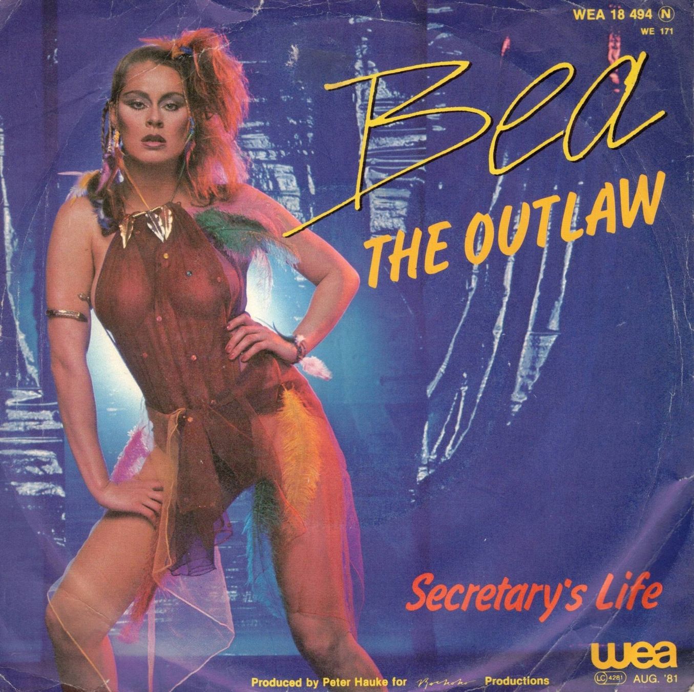 Dischi in vinile: Bea  --  The Outlaw  Single7 – Usato da Rheinau venduto da asteng