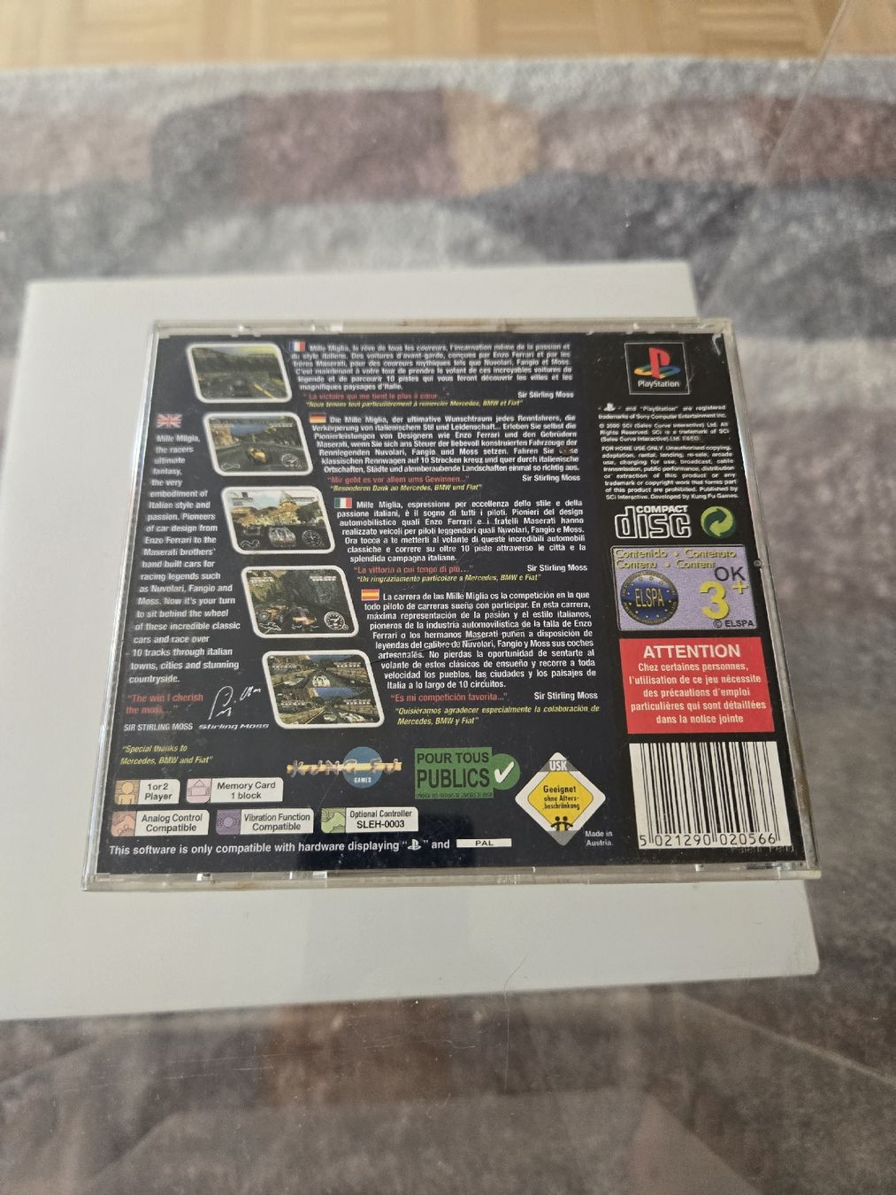 Giochi: Mille Miglia PS1 – Usato da Bussigny venduto da Kfdlt 1
