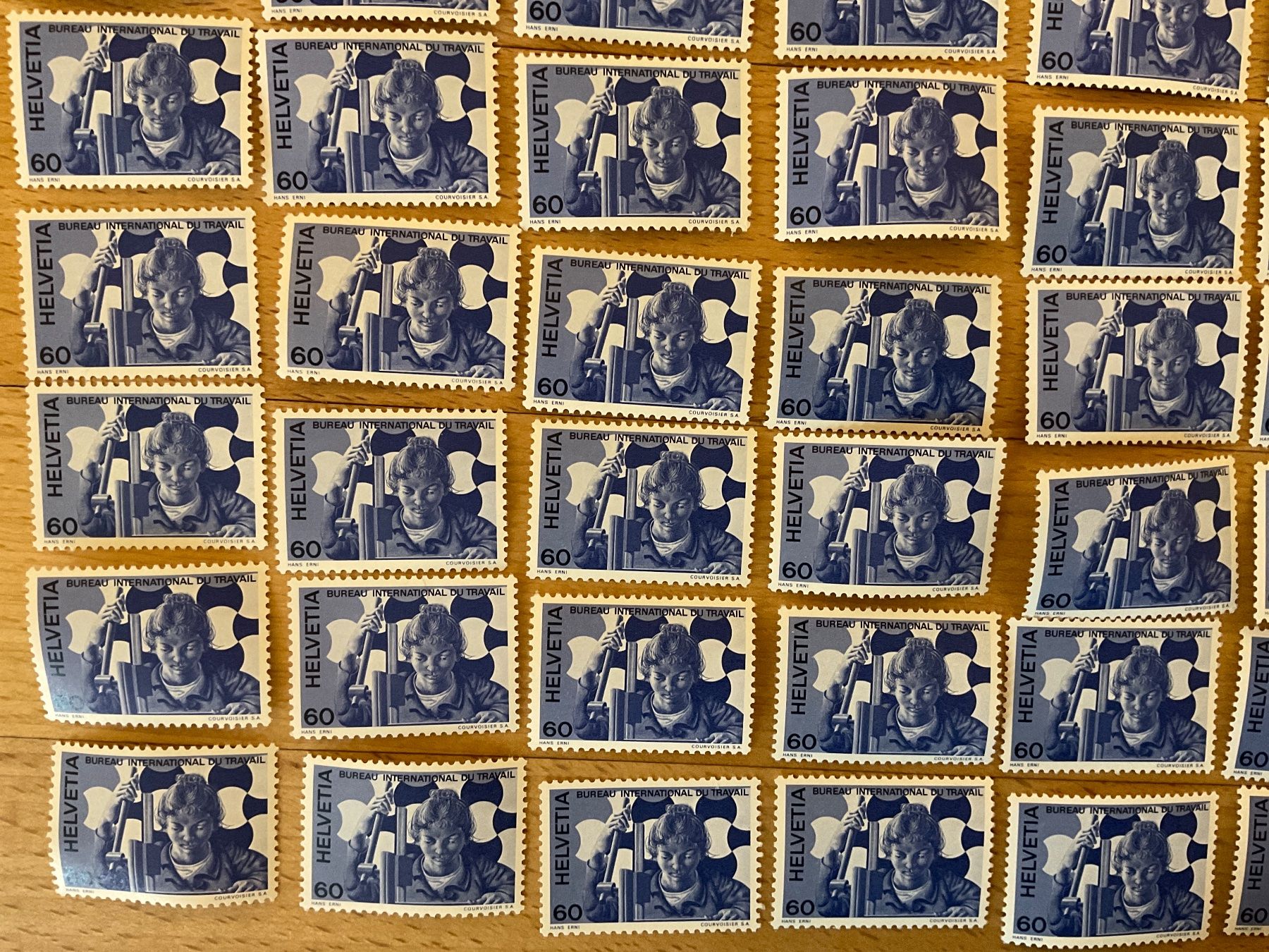 Tutti i francobolli: 60Fr Ämter Frankaturware ungestempelt postfrisch Sammlung – Nuovo (secondo la descrizione) da Wil SG venduto da Chefsugus 3