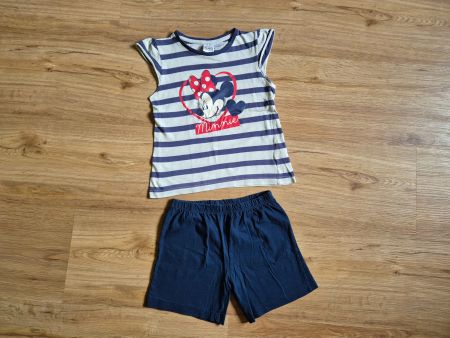 T-Shirt Minnie Mouse mit Shory, Gr. 110/116