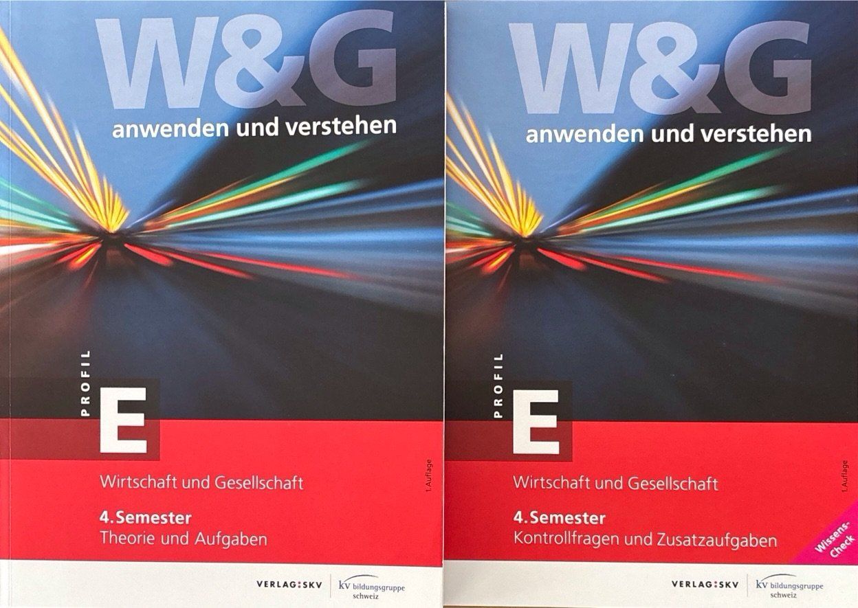 Libri: W&G anwenden und verstehen, E Profil, 4. Semester – Nuovo (secondo la descrizione) da Sarnen venduto da Livres