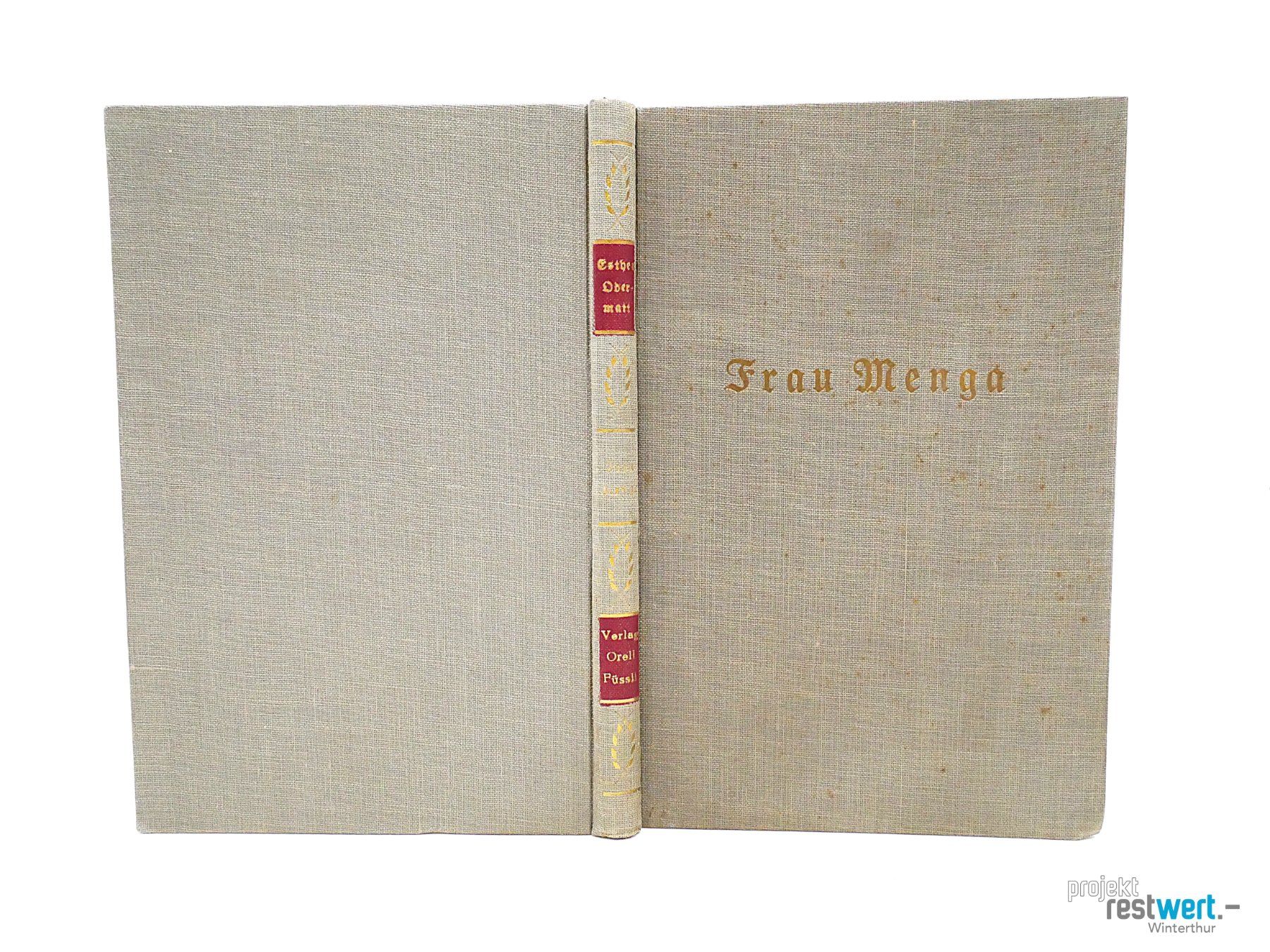 Libri: ESTHER ODERMATT - Frau Menga – Usato da Winterthur venduto da Restwert_Winterthur 4