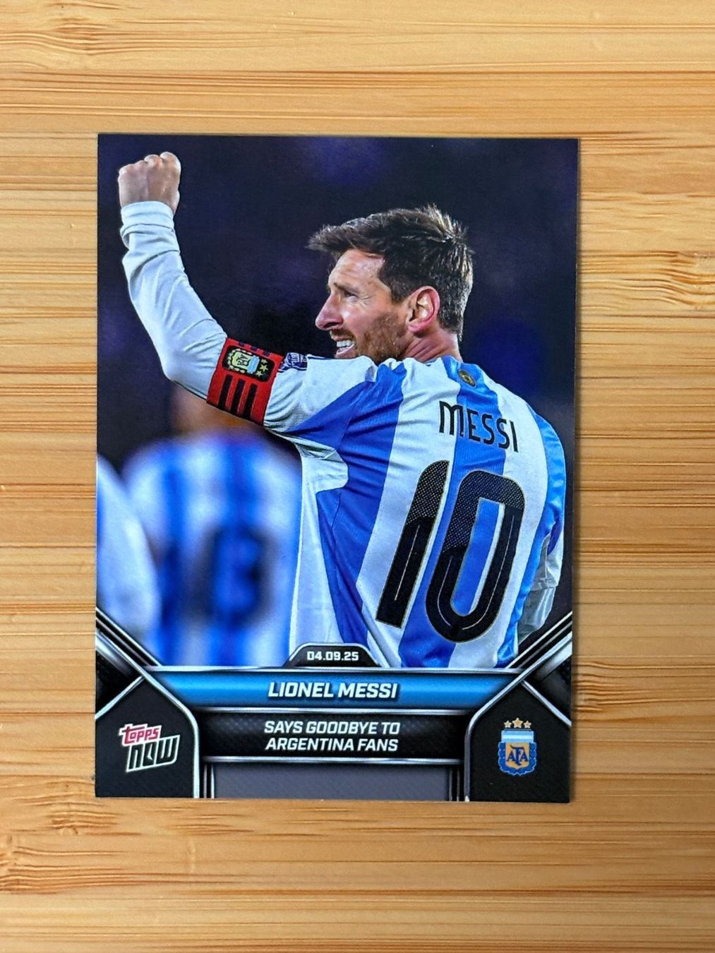 Topps Sammelbilder & Trading cards: Lionel Messi Topps NOW Argentina Goodbye – Neu (gemäss Beschreibung) aus Glattpark(Opfikon) von GiuxTradingCards
