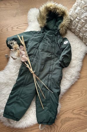 POMP DE LUX Schneeanzug Winteroverall Gr. 86 grün