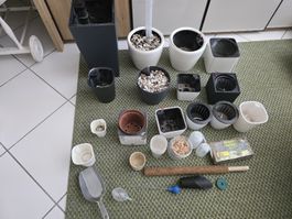 Pflanzgefässe, Selbsbewässerung und Zubehör (Lechuza etc.)