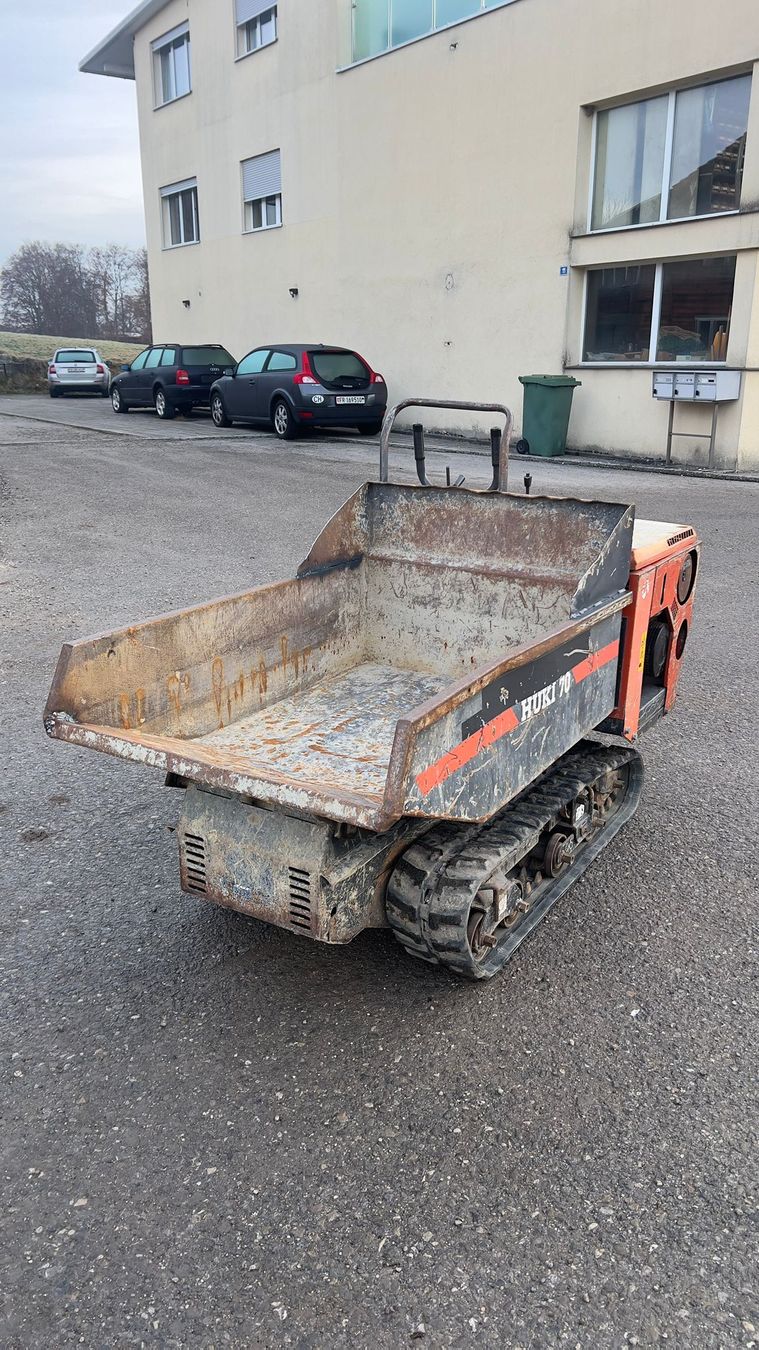 Hutter Tutte le macchine: Huki 70 Minidumper – Usato da St. Antoni venduto da DuraMa 1