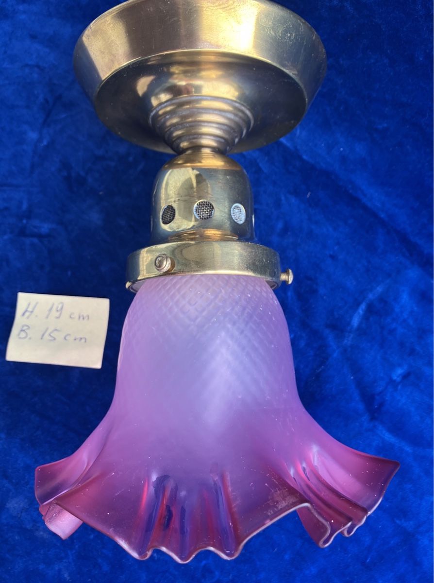 Lampadari & plafoniere: Antik Deckenlampe Jugendstil Top Zustand – Usato da Zürich venduto da Artnuvo 6