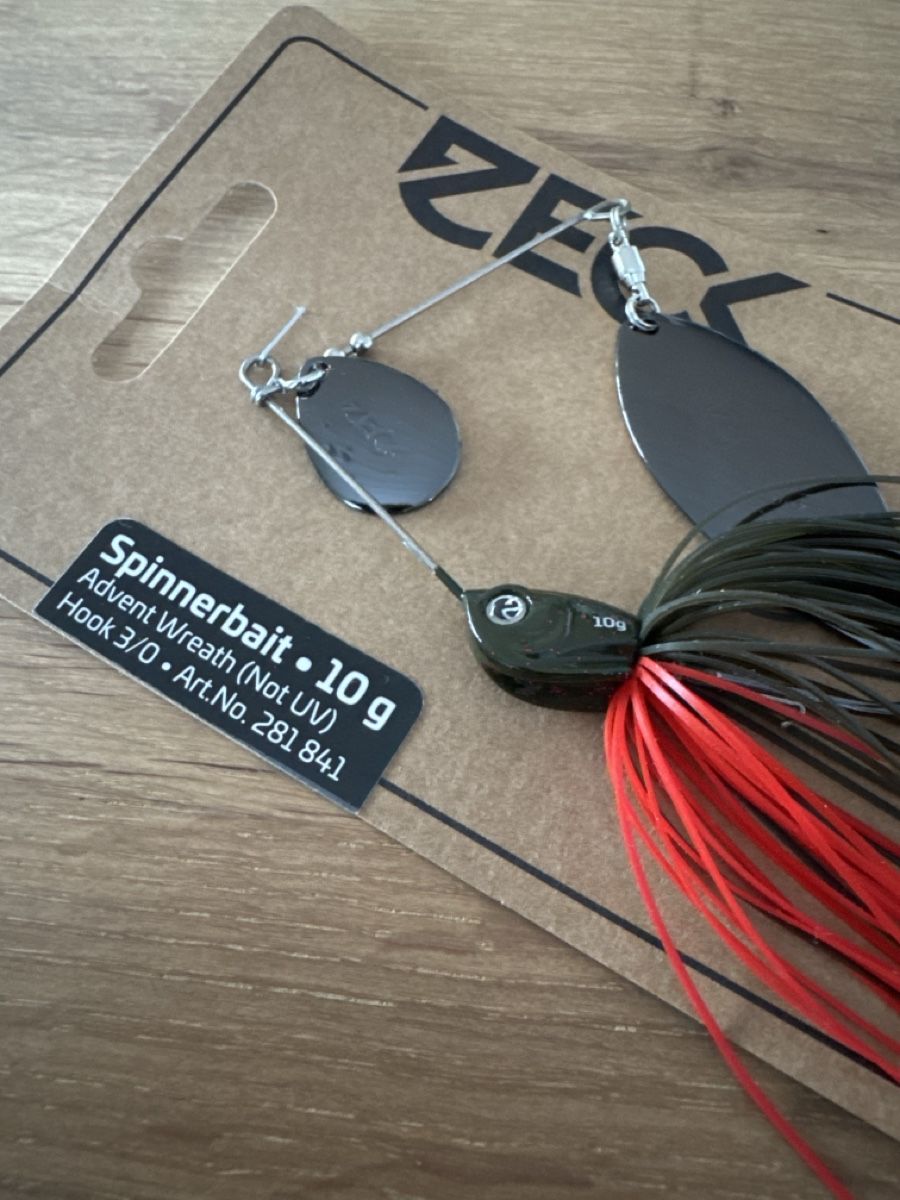 Zeck Esche: Zeck Spinnerbait - 10g - Hook 3/0 - Advent Wreath – Nuovo e nell'imballaggio originale da Jaberg venduto da Hotspur_82 1