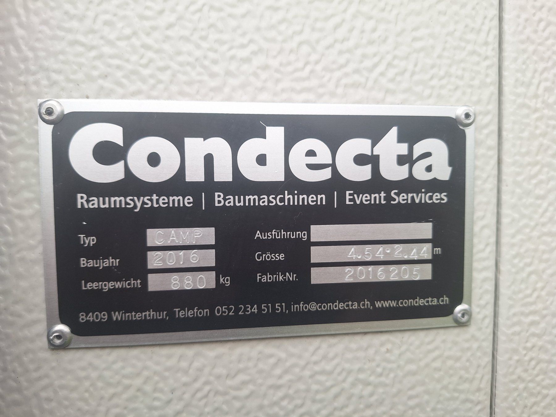 Conteneurs de construction: Baucontainer Condecta – D'occasion à Frutigen par orpaw 3