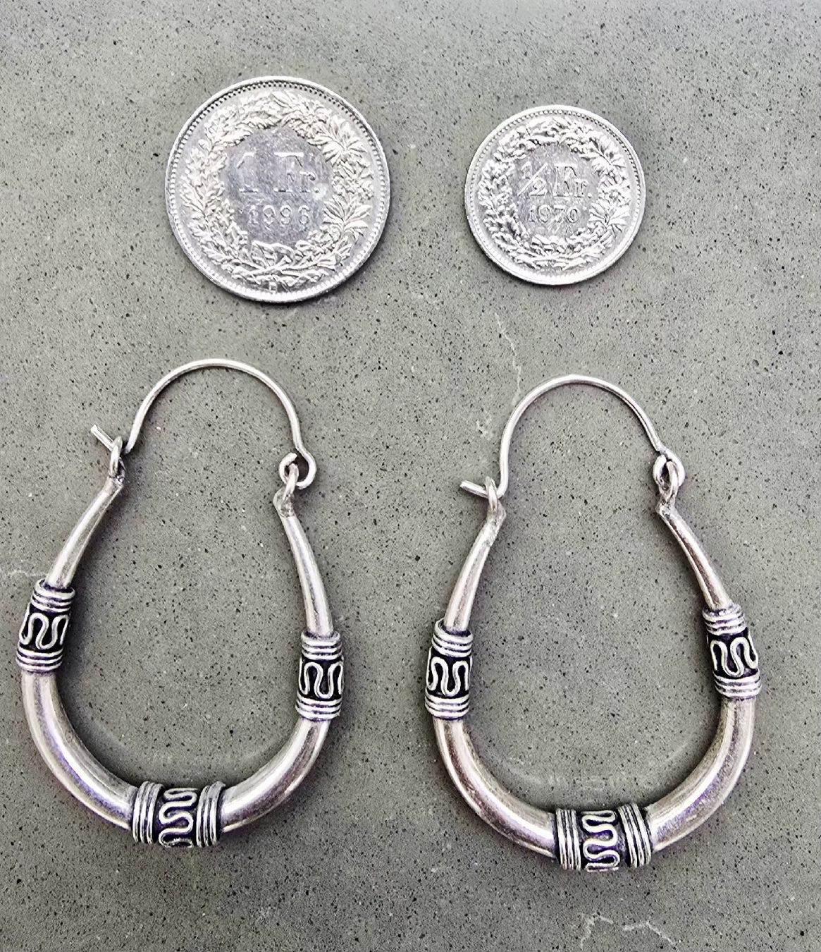 Boucles d'oreille: Orecchini Boho Argento Sterile – Neuf (Voir description) à Zermatt par eli_gr5q