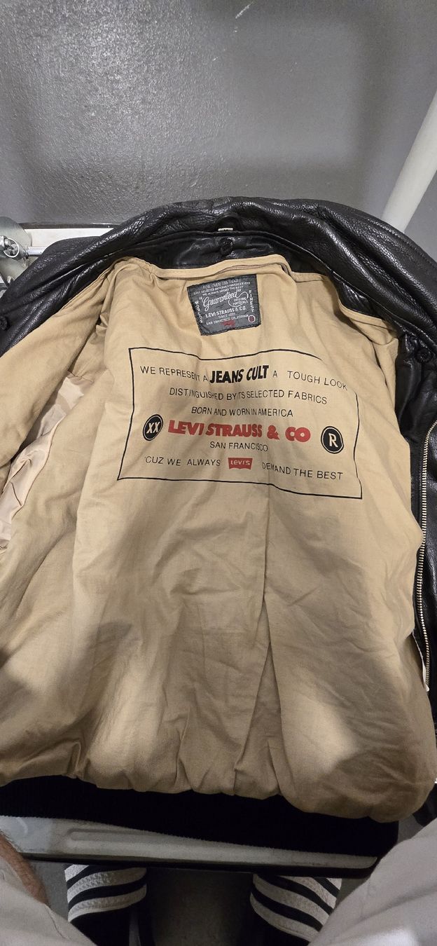 Levi's Giacche: Lederjacke Harley-Davidson Herren Schwarz Grösse L 52 – Usato da Egerkingen venduto da bea_rxm7 4
