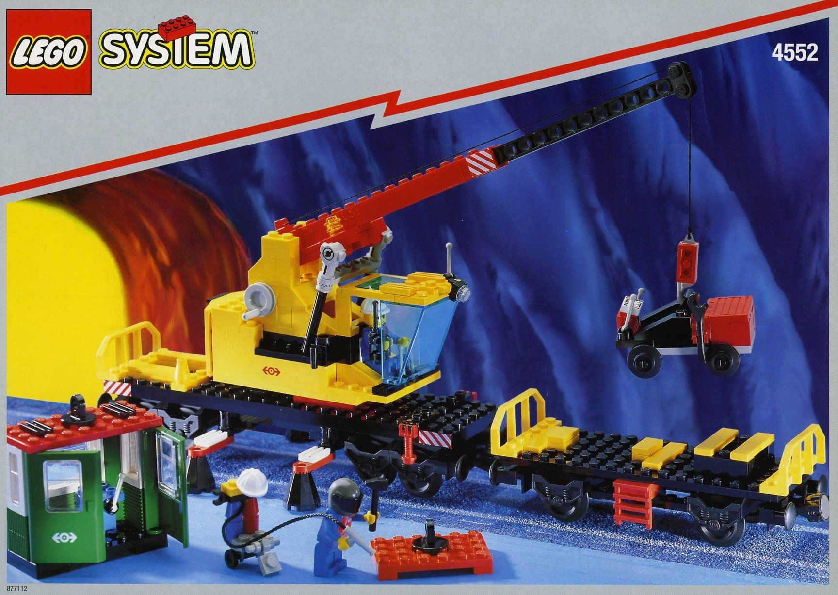 Lego Giocattoli: Lego 4552 Trains Cargo Crane – Usato da Sils im Domleschg venduto da AMAG_AUDI_ZH