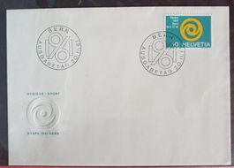 BW30) 1961, Privat illustrierter FDC ohne Adresse selten!!!