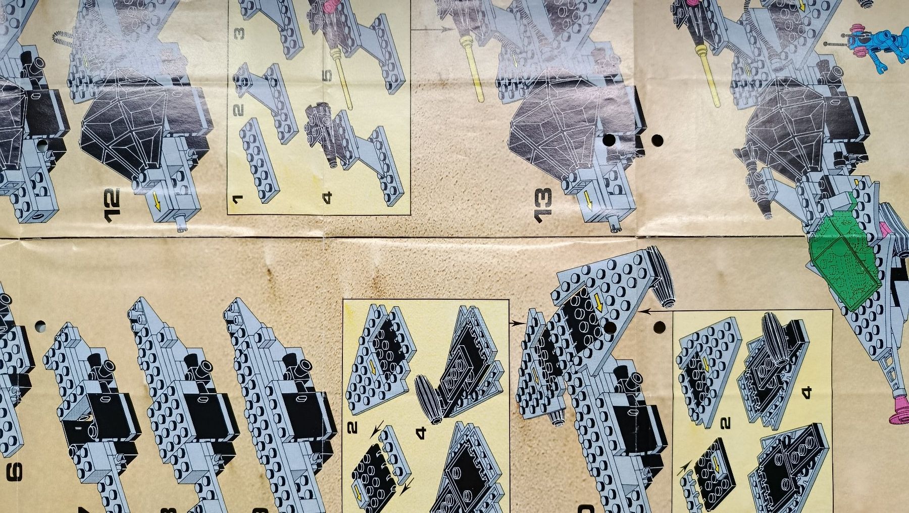 Lego Kit di costruzioni: LEGO Classic Space Anleitung / Instructions - 6891 – Usato da Muhen venduto da Legoholic 2