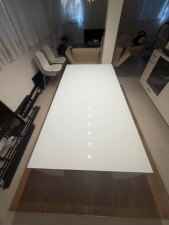 Tables: Glas Esstisch 200x100cm – D'occasion à Zürich par jes_ppg2 3