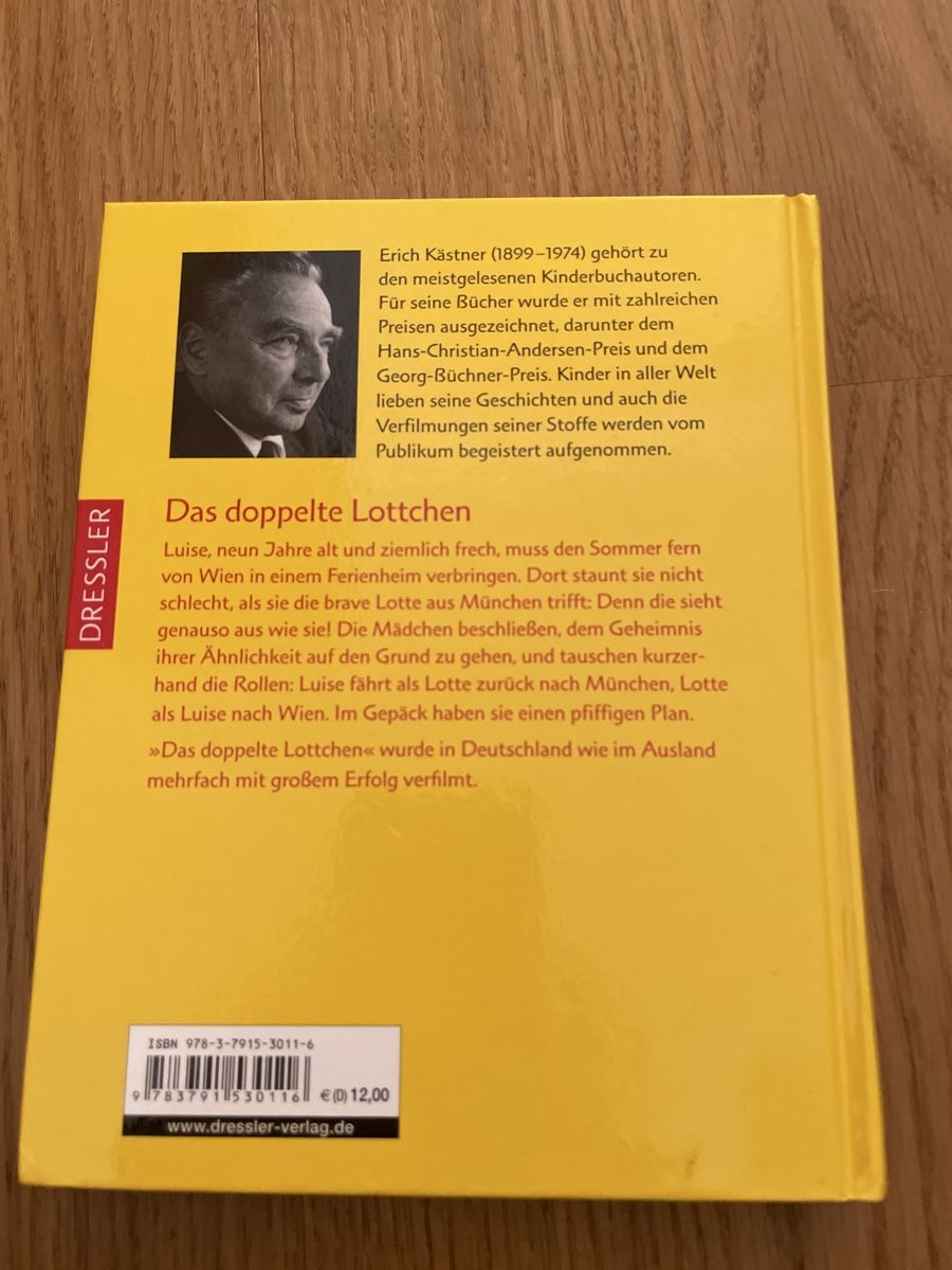 Libri: Das doppelte Lottchen Buch neu – Nuovo (secondo la descrizione) da Lyss venduto da Landleben0 1