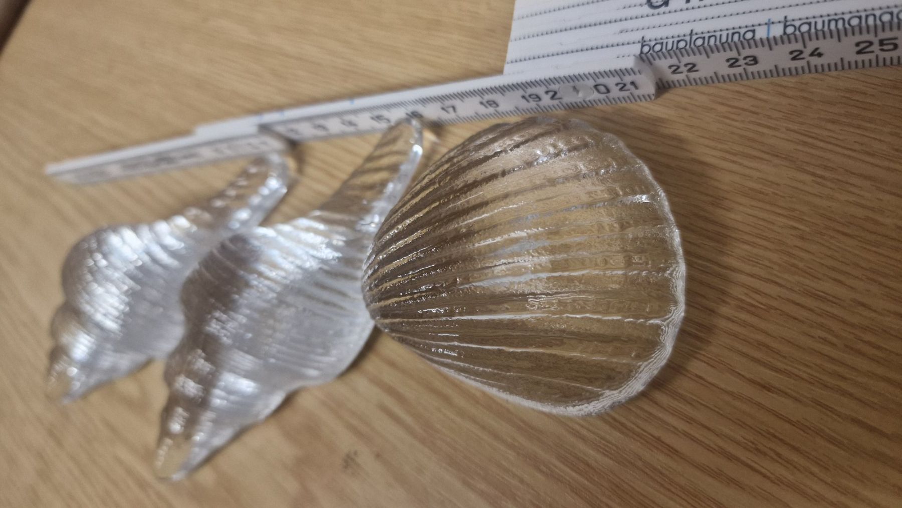 Toutes les décorations: Muscheln aus Glas, 3 Stück – D'occasion à Weisslingen par and-lo73 2