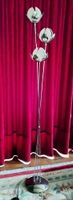 Stehlampe, Blumen Design, Metall, Top Zustand, Vintage