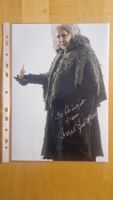 Hazel Douglas, Original Autogramm auf Grossfoto in Farbe