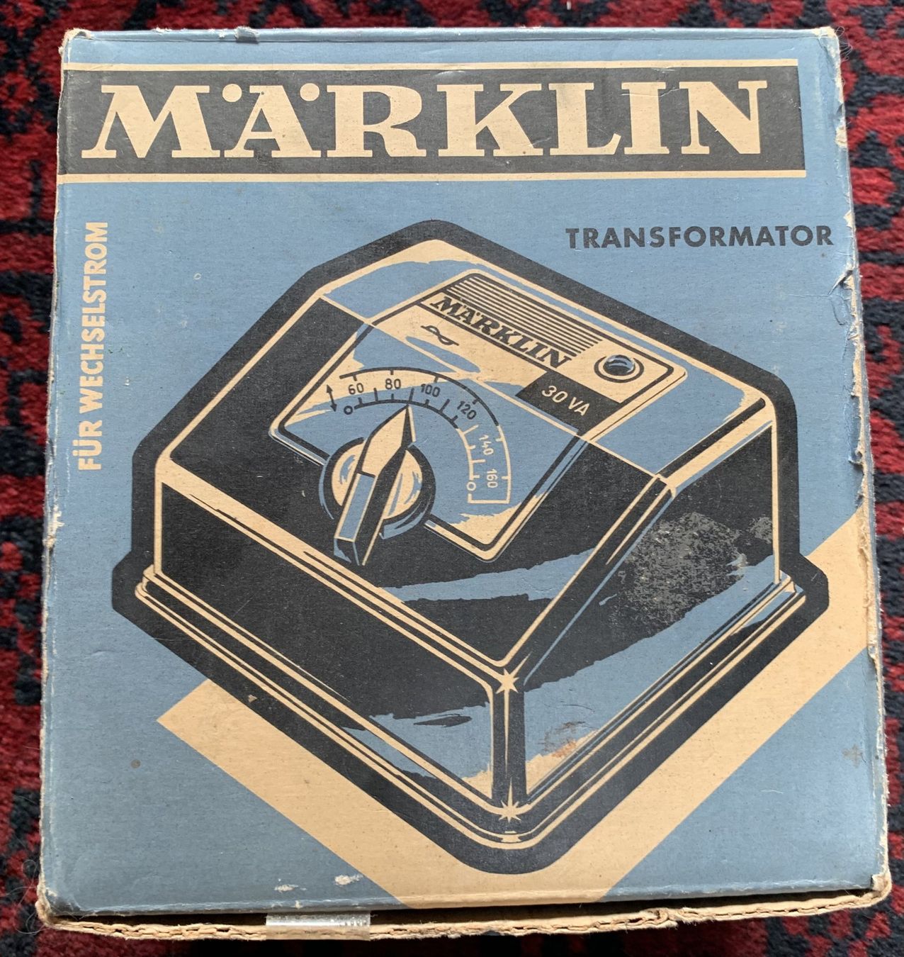 Märklin Modellini di ferrovie: Alter Märklin 6177 H0 VA 30 Transformator – Usato da Ebnat-Kappel venduto da pourlemerite 3