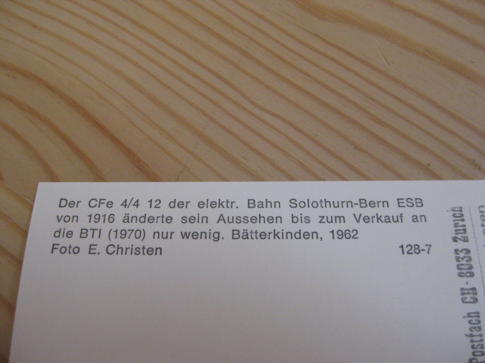 Cartoline postali: AK Bätterkinden mit Zug – Nuovo (secondo la descrizione) da Malters venduto da Marosko 2