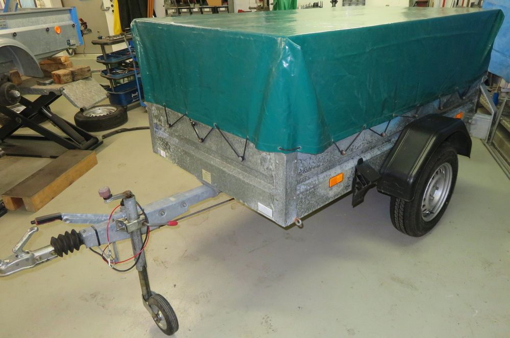 Sachentransportanhänger Humbaur HB 100 Brücke m.Verd. ab MFK 3