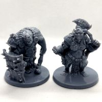 D&D Miniatur | Oger | 50mm | Resin