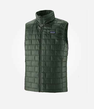 Patagonia Nano Puff Weste Herren S grün – praktisch neu!