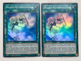 Yu-Gi-Oh! Wolkiges Witterungsgemälde SPWA-DE038 Deutsch Supe