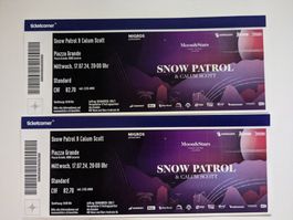 Moon and Stars Snow Patrol Tickets (2 Stk.)