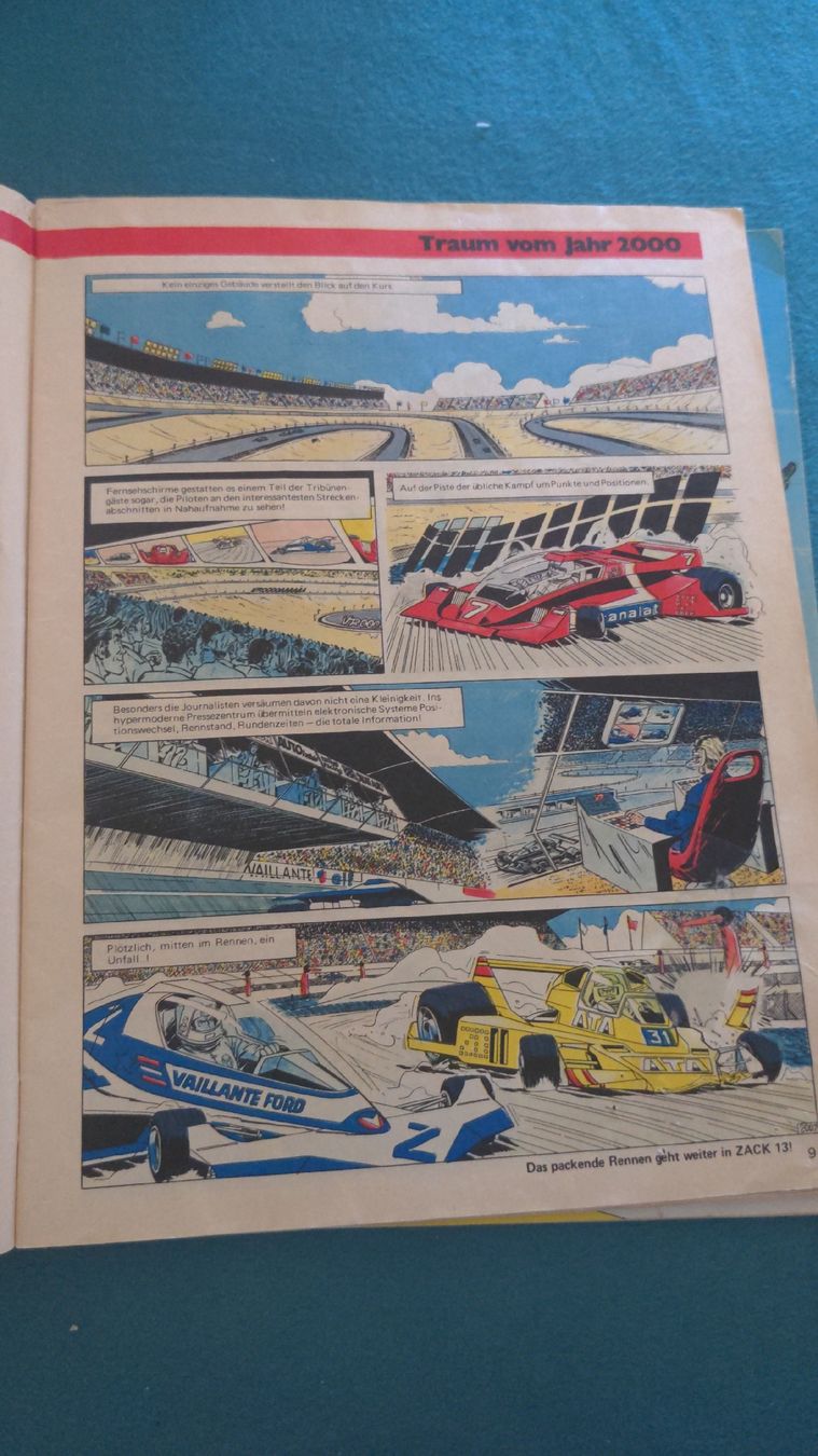 Fumetti: Zack Comic Heft Nr, 11 & 12 1978 mit WM-Special – Usato da Niederscherli venduto da Mon_Art 7